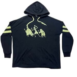 Our Universe x Disney Haunted Mansion Hitchhiking Ghosts Hoodie Sweater XS Glows